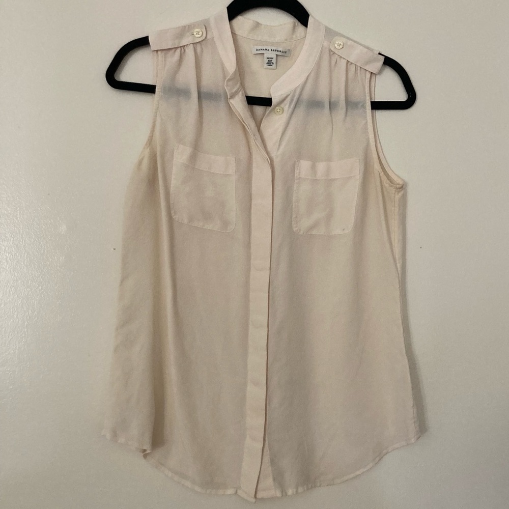 Banana Republic Silk Tank